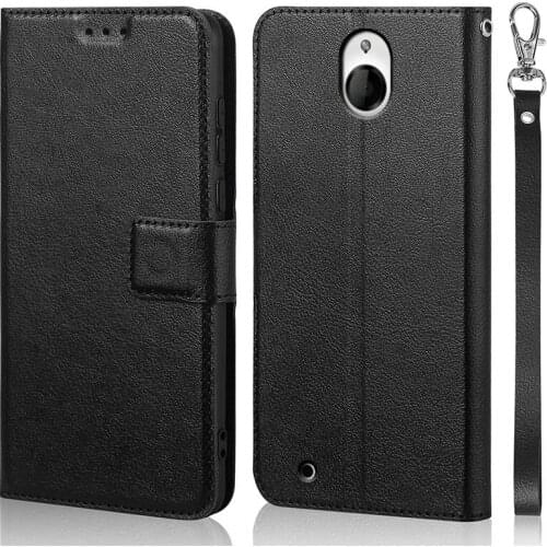 Luxury Flip Case for Nokia Lumia 850 Cover Original Book Design Leather Phone Coque Wallet Capa Stand With Strap Card Holders