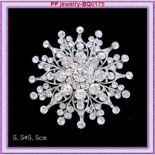 Retail!!Free Shipping Clear Rhinestone Crystal Vintage Fashion Gift Pin Brooch