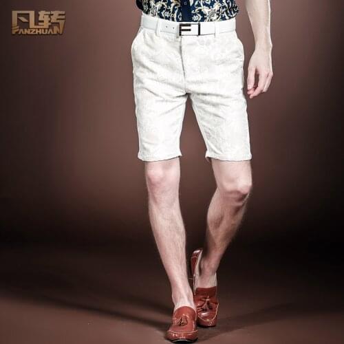 Free Shipping fashion casual Mens New printing summer five sub trousers fashion shorts 14914 On Sale