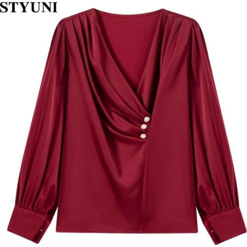 STYUNI Womens Long Shirts