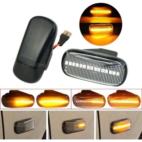 Dynamic LED Signal Side Marker Light Indicator For Acura RSX NSX Integra Honda CRV Accord Civic City Fit Jazz S2000 Odyssey