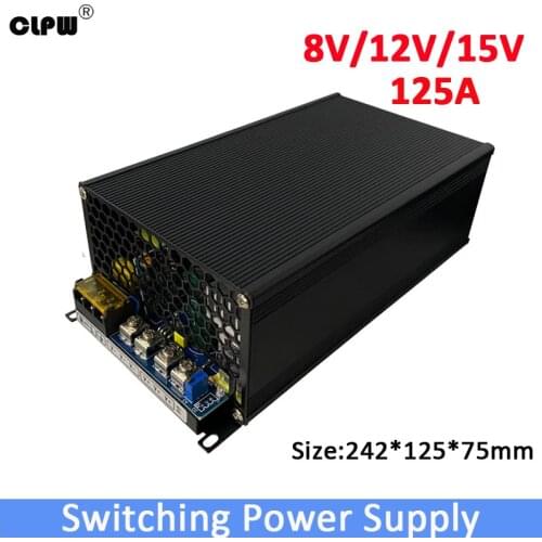 Switching Power Supply 1500W 24v62A 48v31A 110v 120v Driver Transformers for Led Light CNC CCTV Stepper AC DC Motor SMPS