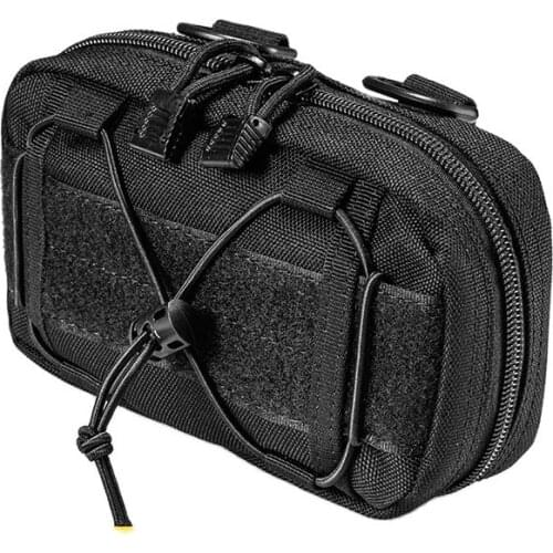 Military Tactical Wallet Outdoor Portable MOLLE System Waist Pack Nylon Waterproof Storage First Aid Kit Hunting Camping