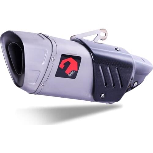 Motorcycle Exhaust Muffler Pipe Carbon Fiber Exhaust pipe CBR 125 250 CB400 CB600 YZF FZ400 Z750 Cafe Racer Exhaust Pipe