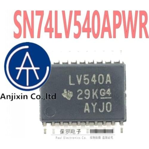 10pcs 100% orginal new real stock Logic chip SN74LV540APWR silk screen LV540A TSSOP-20