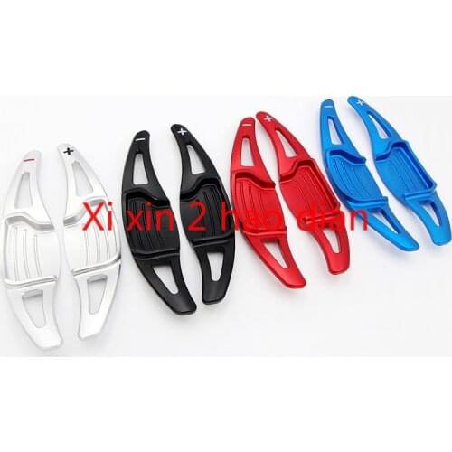 For Lincoln MKC/MKX/MKS/MKZ steering wheel paddle shifter extension parts aluminum alloy 2 pcs