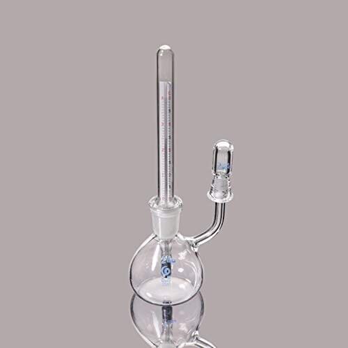 25/50ml With Thermometer Lab Glass Specific Gravity Bottle Pycnometer Class A