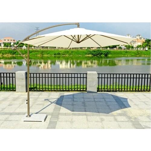 3m diameter sun garden umbrella outdoor beach umbrella balcony, logo printing is available