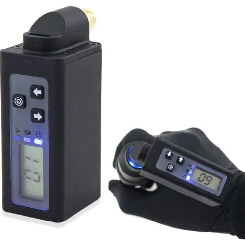 New Mini Wireless Tattoo Battery Pack Tattoo Power Supplies 2000mAh with LCD Screen Display Tattoo Machine Gun Supply