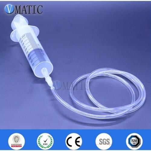 Free Shipping Large Big Giant 100ml/cc Syringe Big Mouth + PVC Tube Glue Dispensing Syringe