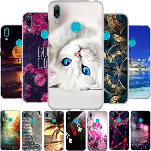 For Huawei Y7 2019 Case Silicone TPU For Huawei Y7 prime 2019 Coque Protective Case For Huawei y7 prime 2019 Bumper Cover Funda
