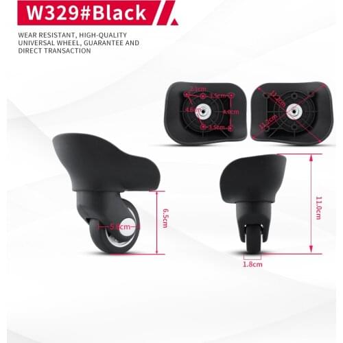 Travel Luggage Parts Repair and Replacement Wheels Suitcase Casters Mute Wear-resistant Universal Wheels Accessories Casters