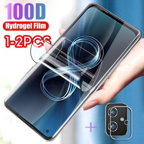 Hydrogel Film For Asus Zenfone 8 Phone Film Screen Protection Camera glass film For Zen Fone Zenfone8 5.92" Protector not Glass