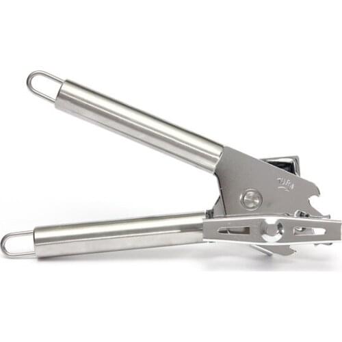 100% Stainless Steel Can Opener Tin-opener Multi-functional Open Cans Bottle Opener Kitchen Utensils
