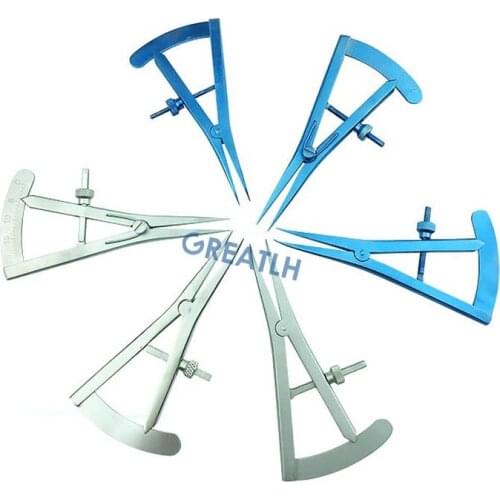 Ophthalmic Castroviejo Caliper Eyelid Calipers Titanium/stainles Steel Veterinary Eye Instrument