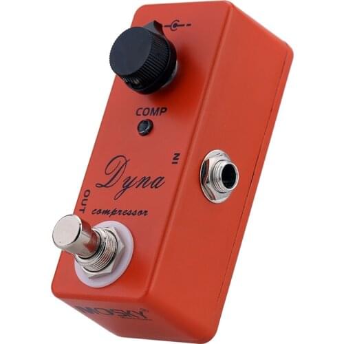 Mosky Dyna Electric Guitar Effects Pedals True Bypass Compressor Processsor Mini Single Effect with True Bypass Guitar Parts
