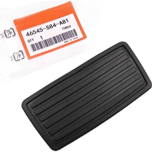 Brake pedal rubber pad cover 46545-s84-a81 46545 S84 A81 46545s84a81 for Honda Accord CRV Acura mdx rl tl