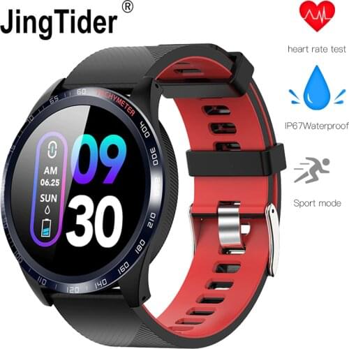 W4 Heart Rate Monitor Smart Watch Blood Pressure 1.3" Round Screen Fitness Activity Tracker Smart Bracelet Watch IP67 Waterproof