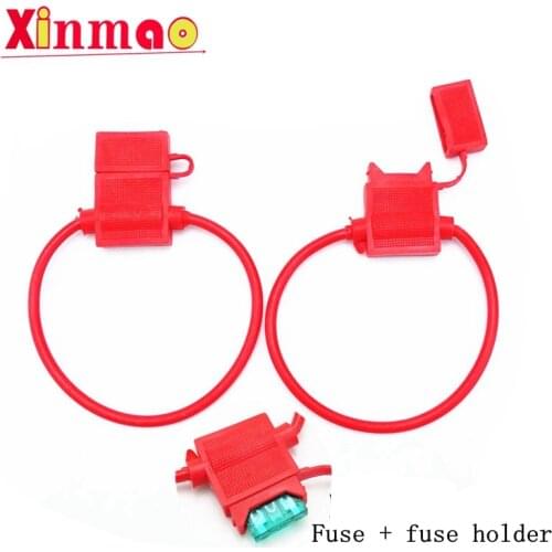 Medium waterproof fuse box auto use socket + fuse