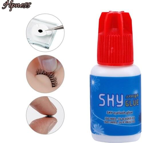 High Quality Original Korea Red Cap Sky S+ Glue Fastest Strongest Eyelash Extensions Glue Private Label False Eyelash Glue