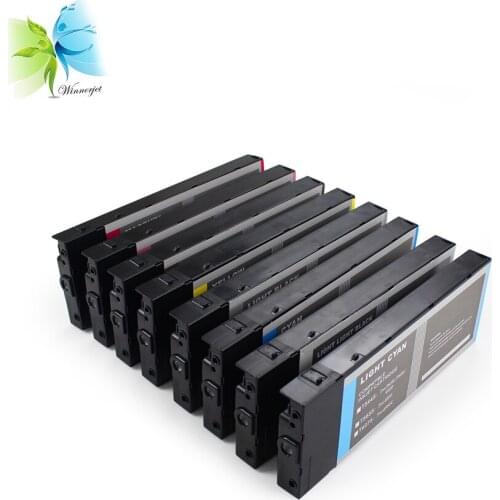 Winnerjet 2 sets 220ML 8 colors dye ink cartridge for Epson Stylus Pro 4800 4880 printer