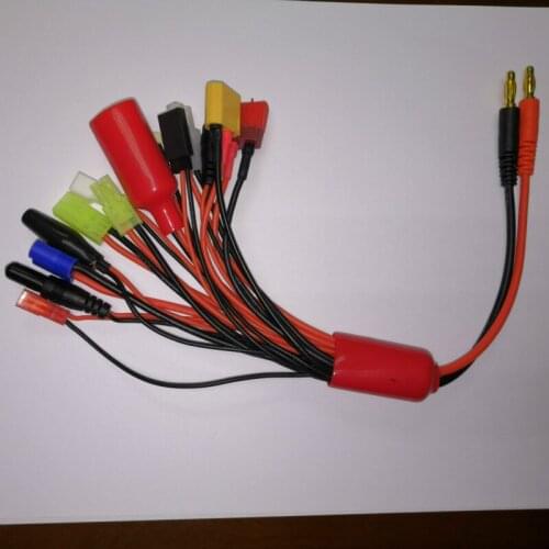 1 to 14 balance charger cable multi-function intelligent battery charger lithium battery 14-in-1 RC charging Ec3 Mini tamiya