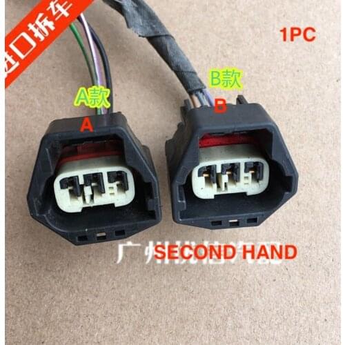1pc second hand for Land Rover Discovery Freelander Range Rover Evoque Daytime Running Light Plug Fog Light Plug Harness cable