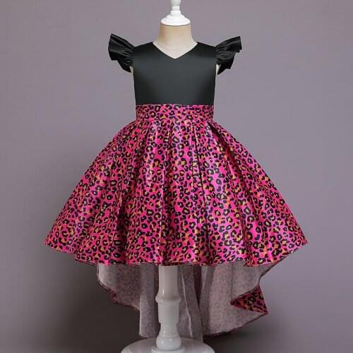 2021 New Girl Clothes Kids Dresses For Girls Lace Flower Dress Baby Girl Party Wedding Dress Children Girl Princess Dress