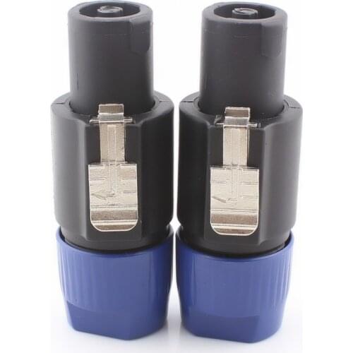 4pin with lock XLR plug 4pins XLR Male connector for microphone or Stereo System 5pcs/lot