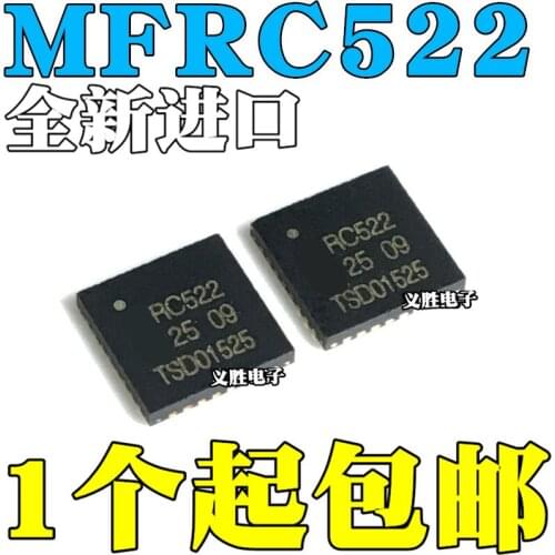 5 pçs/lote MFRC522 RC522 QFN32 RFID IC novo e original