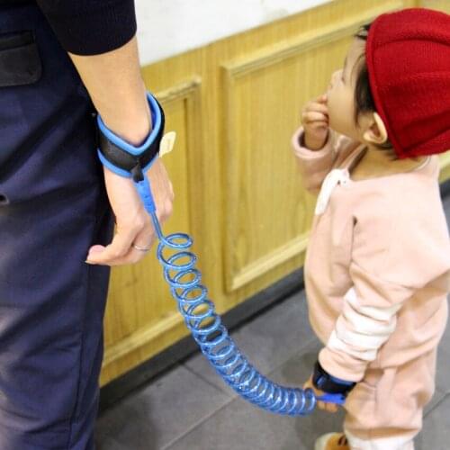 50PCS/LOT Toddler Baby Kids Safety Harness Child Leash Anti Lost Wrist Link Traction Rope Anti Lost Bracelet