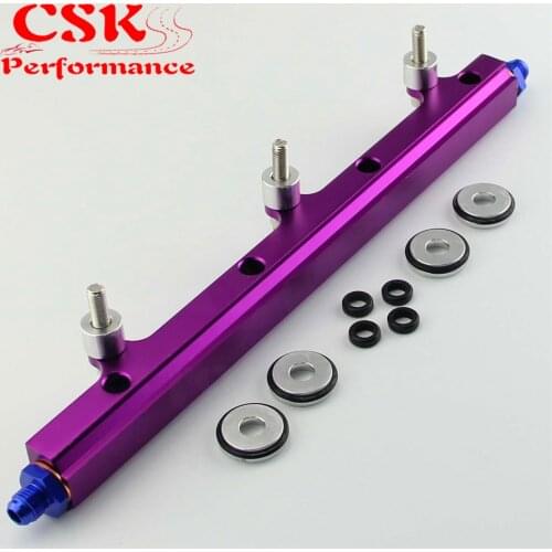 Aluminum Fuel High Flow Injector Rail fit for Civic EG EK B16 B18 B16a B18a B16b