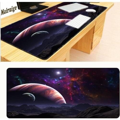 Mairuige Big Game The Space Wallpaper Animated Mouse Pad Computer Keyboard Optical Notebook Gaming Mat