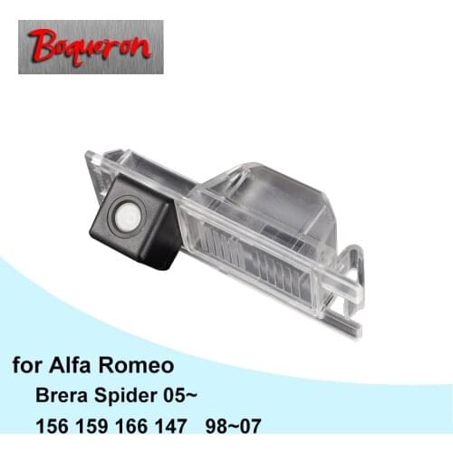 For Alfa Romeo 156 159 166 147 Brera Spider 05~ Car Rear View Camera HD CCD Night Vision Reverse Parking Backup Camera