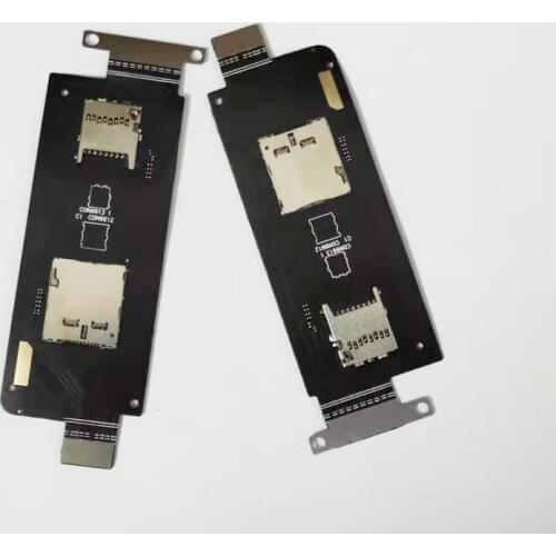 For Asus Zenfone Zoom ZX551ML ZX550ML SIM Card Reader Slot Memory SD Card Holder Socket Board Flex Cable Spare Parts