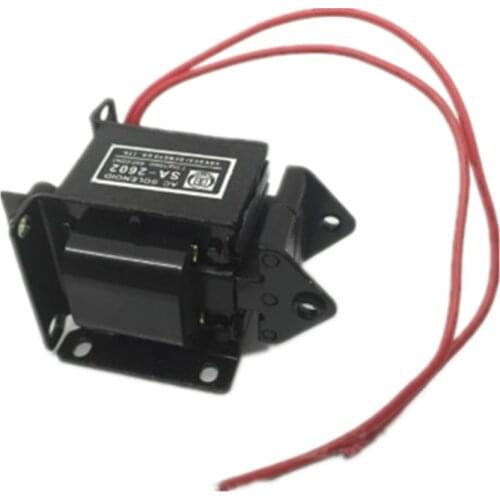 SA-2602 220V 110V Stroke 15mm AC Tractive Solenoid Electromagnet 2KG 20N Force