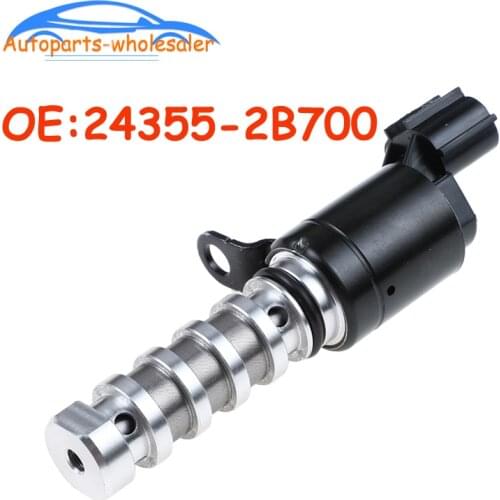 Timing Solenoid Oil Pressure Control Valve For Hyundai Accent Elantra Sonata Veloster Kia Rio Optima Soul 24355-2B700 243552B700