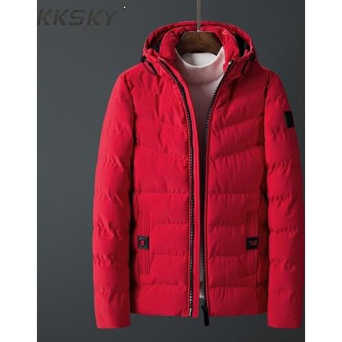 Thick Parka Jacket Men 2019 Winter New Brand Pocket Warm Parka Men Warm Coat M-4XL For Male Coat -20 Degree Jacket For Homme