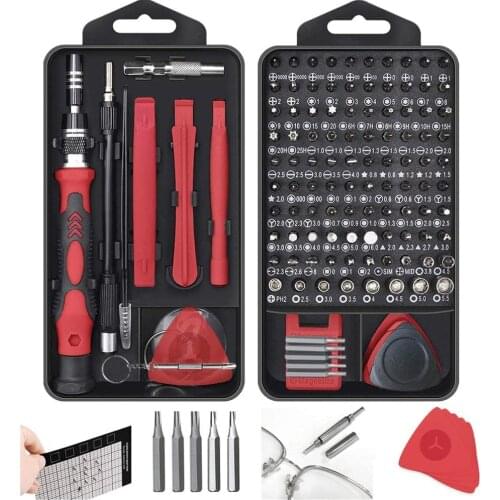 Mini 130 in 1 Screwdriver Sets Magnetic,Professional Precision Screwdriver Tools Sets,Camera/Eyeglasses/Watch/Computer Repair