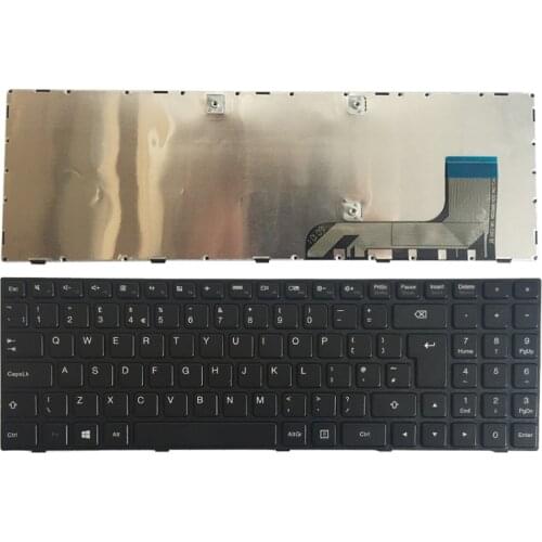 NEW UK laptop keyboard FOR Lenovo Ideapad 100-15 100-15IBY B50-10 UK keyboard black