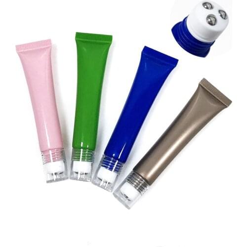 Wholesale 20ml Cosmetic Glossy Soft Tubes Eye Cream Bottle Lotion Bottle Facial Cream Containers Cosmetic Refillable tubes