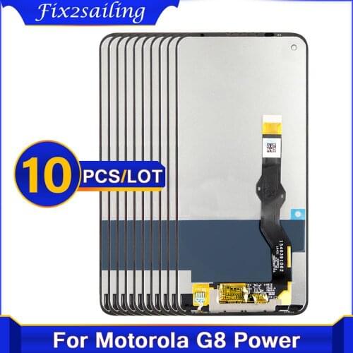 10Pcs/lot Original Display For Motorola Moto G8 Power Lcd Screen Display with Touch Digitizer Assembly For G8Power XT-2041-1 LCD