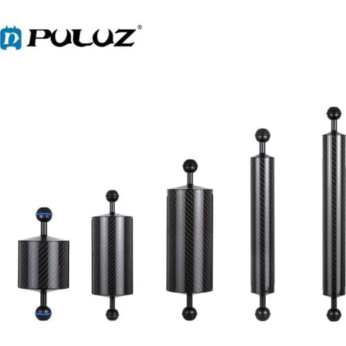 Carbon Fiber Float Buoyancy Aquatic Arm Dual Ball Floating Arm Diving Camera Underwater Diving Tray for Gopro/Smartphones