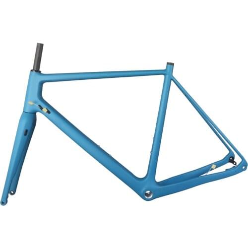 Flat Mount Gravel Disc Brake frame GR029 custom paint BSA Bottom bracket Di2 and Mechanical Compatible