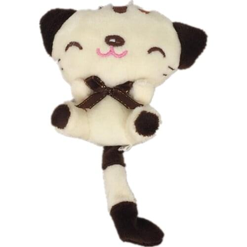 Cat 9CM Plush Stuffed Key Chain TOY & Decor Plush Charm DOLL TOY