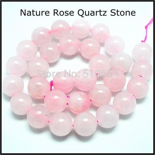 Hot nature rose quartzs spacer beads charms jewelry accessories loose semi precious gem stone diy fittings top quality fittings