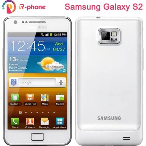 Original Refurbished SAMSUNG Galaxy S2 i9100 Mobile Phone Unlocked 3G Wifi 8MP Android Phone