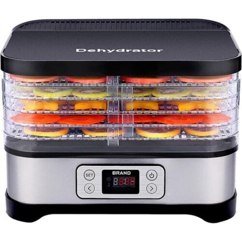 Food dryer fruit tea Dried fruit machine pet Air dryer meat Fruit and vegetable food Dehydration timing dehydrator commercial