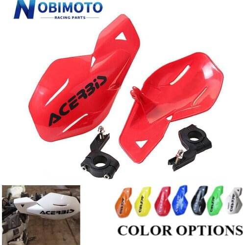 Motorcycles ABS Plastic Handguard Handlebar Guard Fit For Most ATVs With Mounting Kit Motorcycles With 7 8" Handlebar 7 Colors