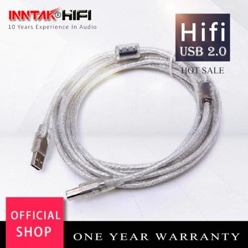 1PCS High Quality USB2.0 A-B 1.5m HiFi USB Cable for DAC Audio